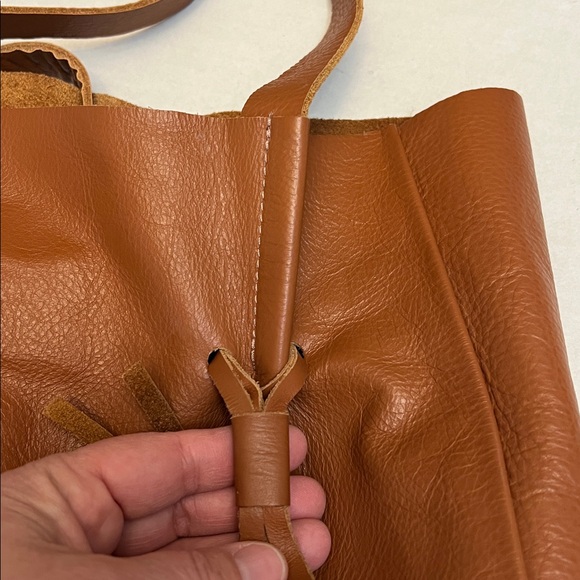 B-LOW THE BELT MIGUEL TOTE BAG BROWN LEATHER - Picture 16 of 16